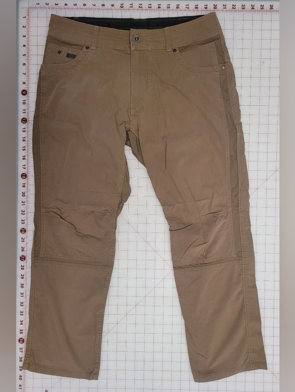 Kuhl Men's Cargo Pants in Brown Tan